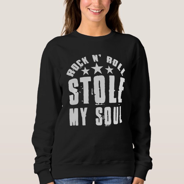 Nostalgia 80s Musician Music Concert Festival Soun Sweatshirt (Front)