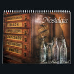 Nostalgia I - Antiques Calendar<br><div class="desc">Antiques from a different era. A collection of goodies,  to relive your youth,  or just to think about the past.</div>