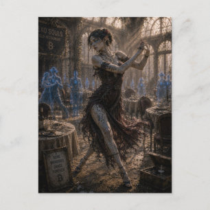 Nostalgia / Tango Dancer / Old Restaurant Postcard