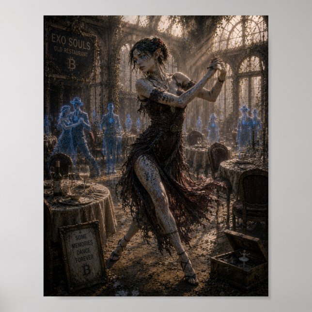 Nostalgia / Tango Dancer / Old Restaurant Poster (Front)