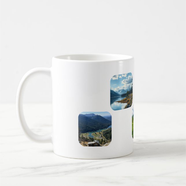 nostalgia vacation personalise coffee mug (Left)