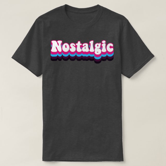 Nostalgic 80s T-Shirt (Design Front)