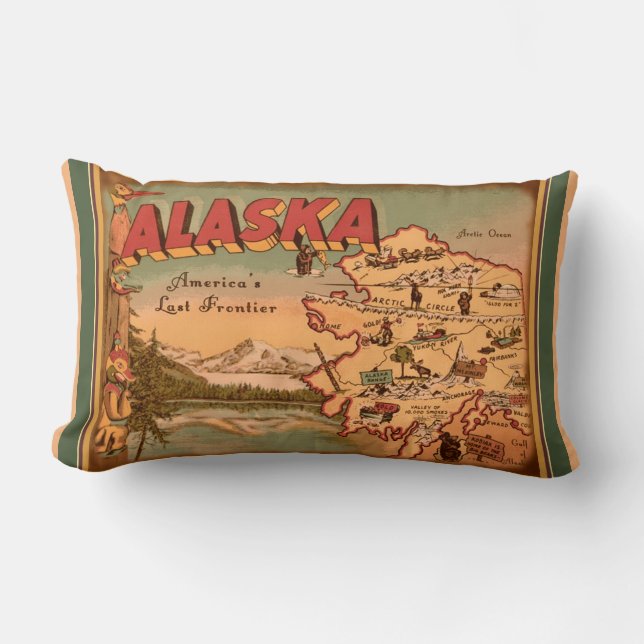Nostalgic Alaska Lumbar Cushion (Front)