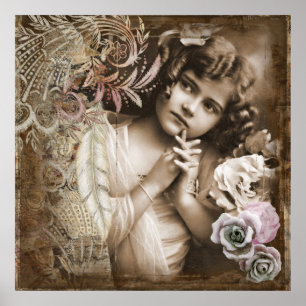 Nostalgic Angel Poster