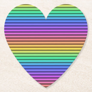 nostalgic arcade stripe : paper coaster
