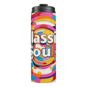 "Nostalgic Beats" Thermal Tumbler