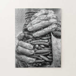 Nostalgic Black and White Puzzle