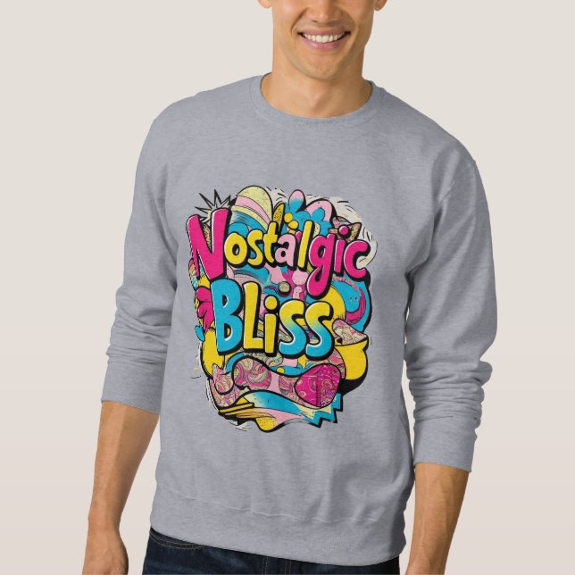 Nostalgic bliss  sweatshirt (Front)