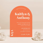 Nostalgic Charm Retro Wedding Invitation<br><div class="desc">Celebrate in style with these very trendy 70's retro style wedding invitations. The design is easy to personalise with your special event wording and your guests will be thrilled when they receive these fabulous invites. Matching items can be found in the collection.</div>