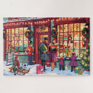 Nostalgic Christmas Toy Shop Jigsaw Puzzle