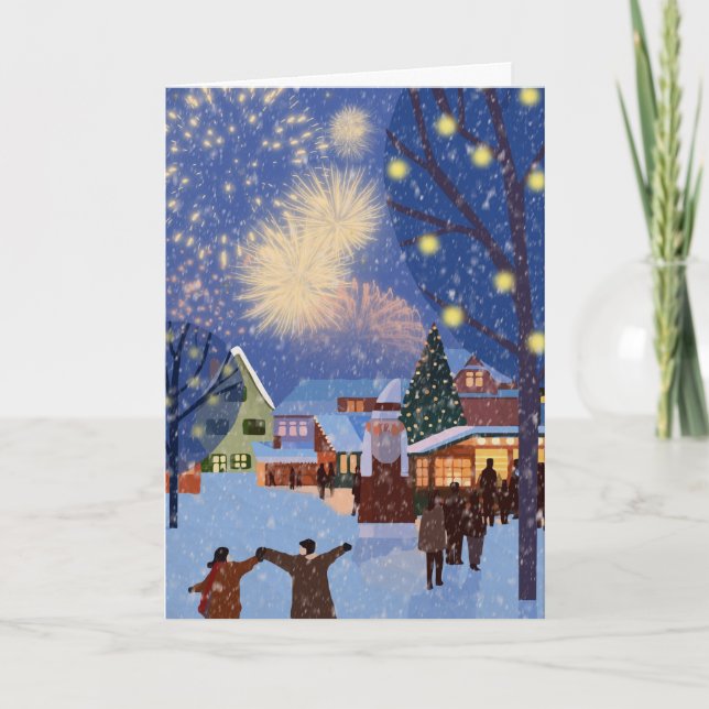 NOSTALGIC CHRISTMASES PAST CHRISTMAS CARD (Front)