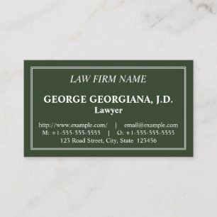 Nostalgic, Classic & Traditional Business Card