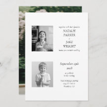 Nostalgic Editorial Black and White Photo Wedding