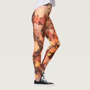 Nostalgic Fall Foliage Leggings