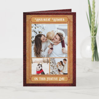 Nostalgic Family Christmas Card