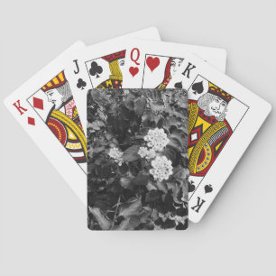 Nostalgic floral theme playing cards