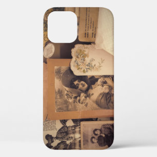 Nostalgic Glamour: Vintage Russian Portraits. iPhone 12 Case