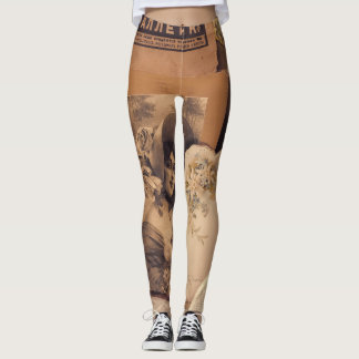 Nostalgic Glamour: Vintage Russian Portraits. Leggings