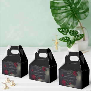 Nostalgic Gothic Love Birthday Favour Box