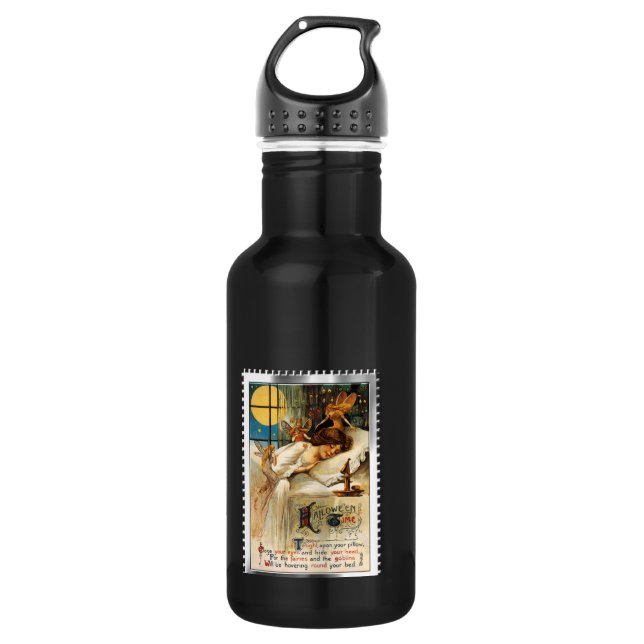 Nostalgic Halloween Slumber Goblins and Fairies 532 Ml Water Bottle (Front)