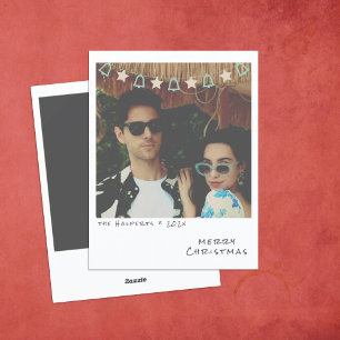 Nostalgic Instant Photo Christmas Card