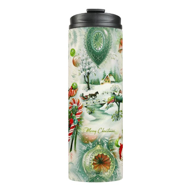 Nostalgic Kitschmas  Thermal Tumbler (Front)