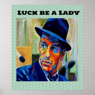 Nostalgic Luck be a Lady Poster