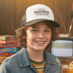 Nostalgic Midwest Retro Funny Throwback Trucker Hat