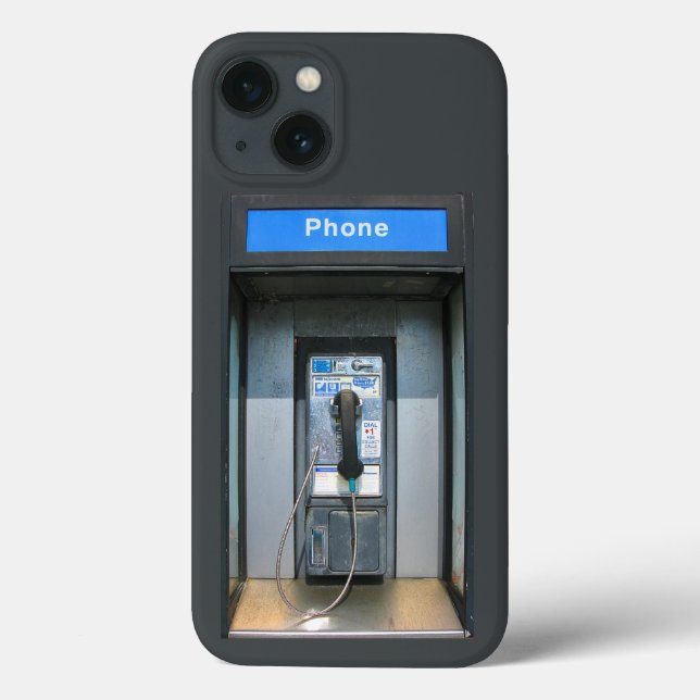 Nostalgic Pay Phone Case  (Back)