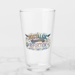 Nostalgic Reflection – Vintage-Inspired Artistic Glass