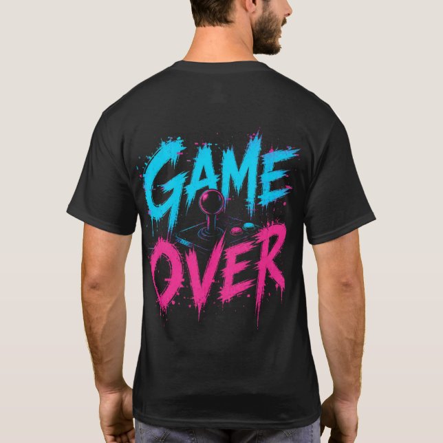 Nostalgic Retro Gaming T-Shirt (Back)