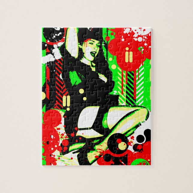 Nostalgic Seduction - Forever Pinup I Jigsaw Puzzle (Vertical)