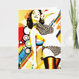 Nostalgic Seduction - Polka Dottie Card