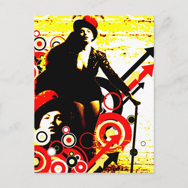 Nostalgic Seduction - Prurient Performer Postcard (Front)