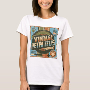 Nostalgic Vintage Graphics - 70s & 80s Design T-Shirt