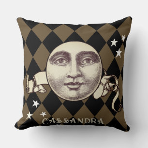 Nostalgic Vintage Steampunk Fantasy Cushion