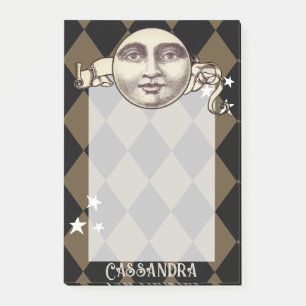 Nostalgic Vintage Steampunk Fantasy Post-it Notes