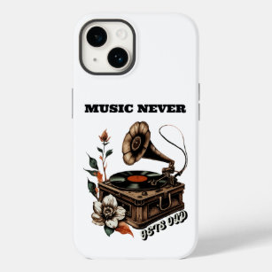 Nostalgic Vinyl, Music never gets old Case-Mate iPhone 14 Case