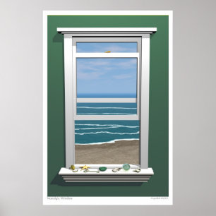 Nostalgic Window Poster