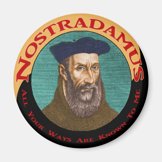 Nostradamus Magnet (Front)