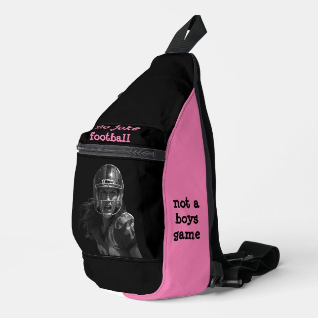 Not A Boys Game  Sling Bag (Right Corner)