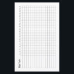 Not a Bullet Journal Half Page Habit Tracker<br><div class="desc">Trying to improve yourself and need a way to easily see how you're doing? This product comes with 30 days on one side and 31 on the other to make it easy to see how you're progressing through the month. Either to use on their own or easily insert into your...</div>