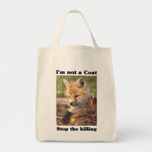 Not A Coat-Fox Tote Bag