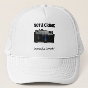 not a crime trucker hat