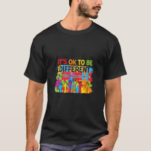 Not A Disability A Different Ability Autism Awaren T-Shirt