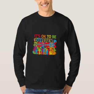 Not A Disability A Different Ability Autism Awaren T-Shirt