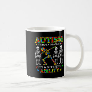 Not a disability different ability for kids autism coffee mug