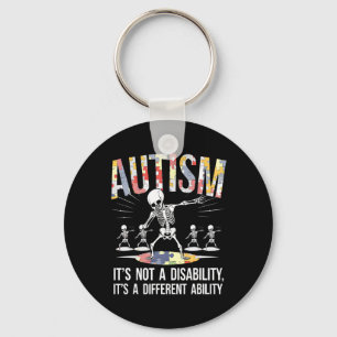 Not A Disability It's A Different Ability Autism S Key Ring