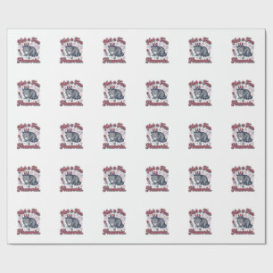 Not a Fan of Fireworks Scared Cat Shirt (2)_1 Wrapping Paper