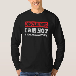 Not A Financial Advisor Crypto Forex Stock Market T-Shirt